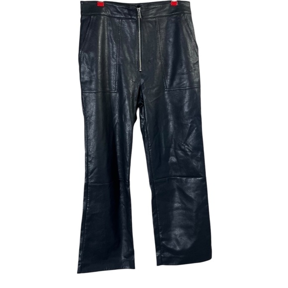 LNA CLOTHING Faux Leather Zip Pants - Picture 2 of 10